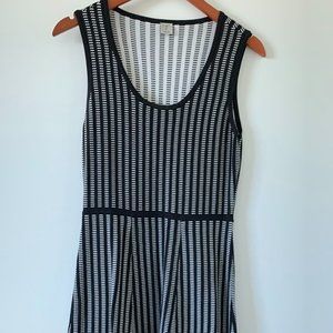 TRISTAN Fit & Flare Knit Dress